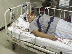 終夜睡眠ポリグラフィー検査