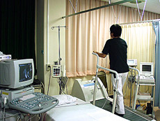 トレッドミル運動負荷検査